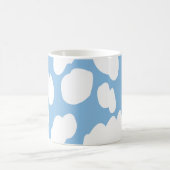 Wolken Blauer Himmel Wolken Kaffeetasse (Mittel)