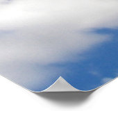 Wolken & Blue Sky Plers Prints Poster (Ecke)