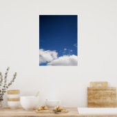 Wolken & Blue Sky Plers Prints Poster (Küche)