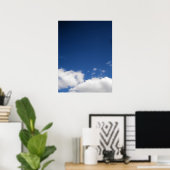 Wolken & Blue Sky Plers Prints Poster (Heimbüro)
