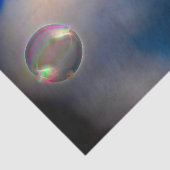 Wolken blühen Schönes Blaues Dunkles Himmel Seidenpapier (Ausschnitt)