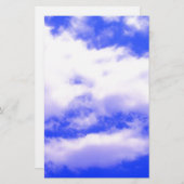 Wolken Briefpapier (Vorne/Hinten)
