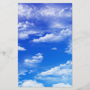 Wolken Briefpapier