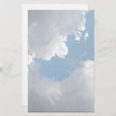 Wolken Briefpapier (Vorne/Hinten)