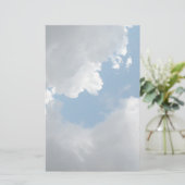 Wolken Briefpapier (Stehend Vorderseite)