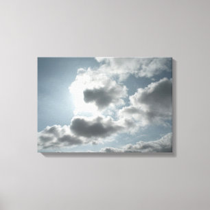 Wolken Canvas Print Leinwanddruck