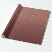 Wolken | Cranberry Ombre Geschenkpapier (Ungerollt)