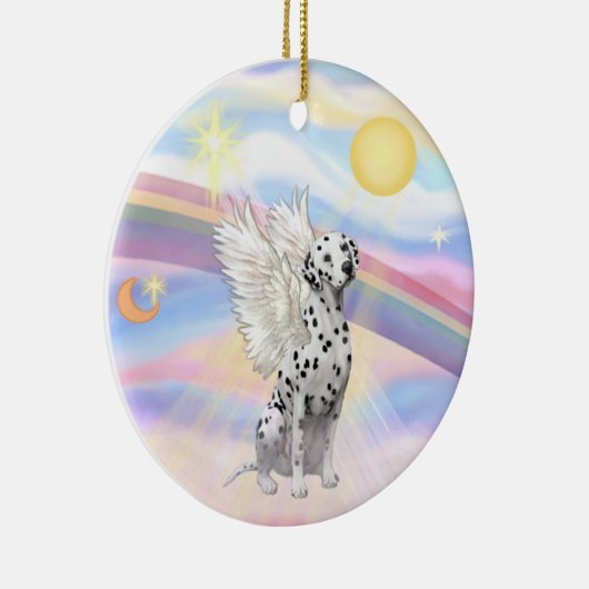 Wolken - Dalmatiner Keramikornament (Rechts)