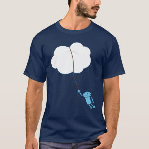 Wolken-Datenverarbeitung (wenn Roboter träumen) T-Shirt