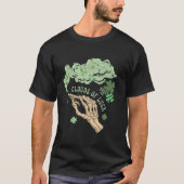 Wolken des Glücks Patrick's Day T-Shirt (Vorderseite)