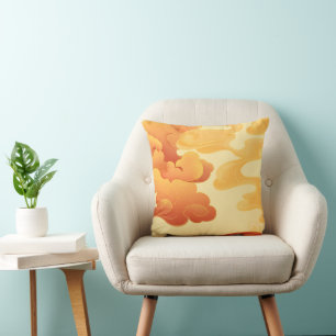 Wolken Design 16x16 Kissen