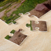 Wolken, die durch Berge fegen Puzzle (Seite)