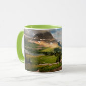 Wolken, die durch Berge fegen Tasse (Vorderseite Links)