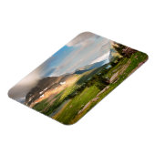 Wolken, die durch Berge wühlen Magnet (Linke Seite)