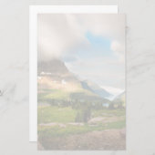 Wolken, die durch die Berge wühlen Briefpapier (Vorne/Hinten)