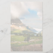 Wolken, die durch die Berge wühlen Briefpapier (Vorderseite)