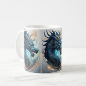 Wolken-Drache-Kaffeetasse Kaffeetasse (Vorderseite Links)