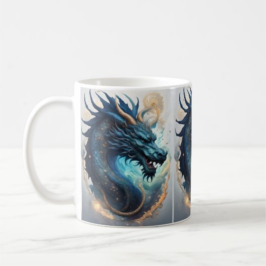 Wolken-Drache-Kaffeetasse Kaffeetasse (Links)