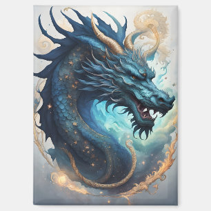 Wolken-Drache-Magnet Magnet