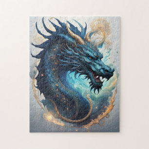 Wolken-Drachen-Puzzle Puzzle