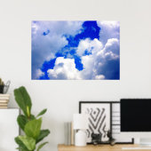 Wolken drucken poster (Heimbüro)
