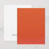 Wolken | Early Sunrise Ombre Dankeschön Karte (Vorne/Hinten)