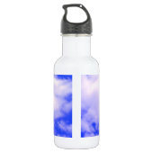 Wolken Edelstahlflasche (Rückseite)