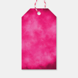 Wolken-Effekt – rosa Geschenkanhänger 