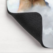 Wolken-Engel Mousepad (Ecke)