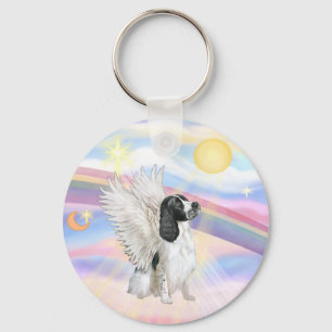 Wolken - Englisch Springer Spaniel Angel Schlüsselanhänger
