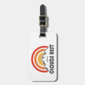 Wolken Erholung Berg Yosemite Gepäckanhänger (Vorderseite vertikal)