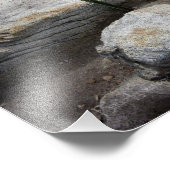 Wolken-Erholung - Yosemit Fotodruck (Ecke)