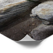 Wolken-Erholung - Yosemit Poster (Ecke)