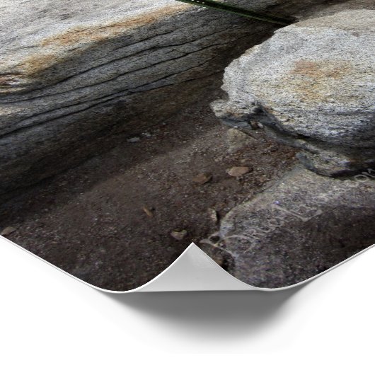 Wolken-Erholung - Yosemit Poster (Ecke)