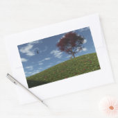 Wolken fahren durch Aufkleber (Umschlag)