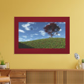 Wolken fahren mit Canvas-Printwerbung Leinwanddruck (Insitu (Wohnzimmer))