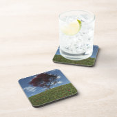 Wolken fahren mit Cork Untersetzer (Rechte Seite)