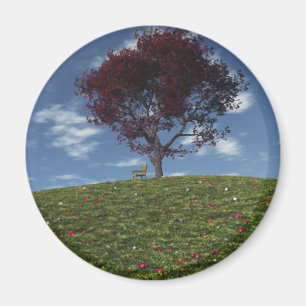 Wolken fahren mit dem Magnet