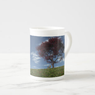 Wolken fahren nach Spezial-Tasse Porzellantasse