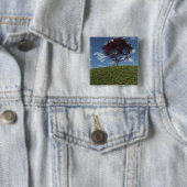 Wolken fahren über Knopf Button (Beispiel)