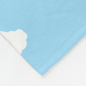 Wolken Fleece Blanket (Ecke)