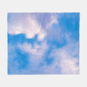 Wolken Fleece Blanket, 50"x60" (Vorderseite (Horizontal))