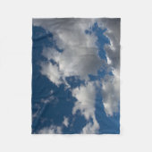 WOLKEN FLEECEDECKE (Vorderseite)