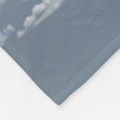 Wolken Fleecedecke (Ecke)