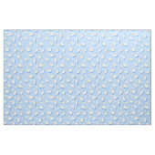 Wolken & Fluffy (blau) Lamben Custom Stoff (Fat Quarter (45,7 x 55,9 cm))