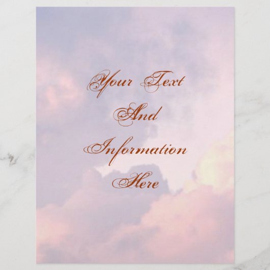 Wolken-Flyer Flyer (Vorne)