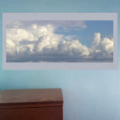 Wolken Foto Poster