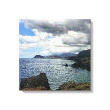 Wolken Foto zu Canvas Print mit Ocean Landscape