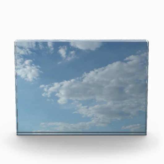 Wolken Fotoblock (Vorderseite)