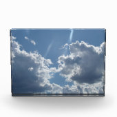 Wolken Fotoblock (Vorderseite)
